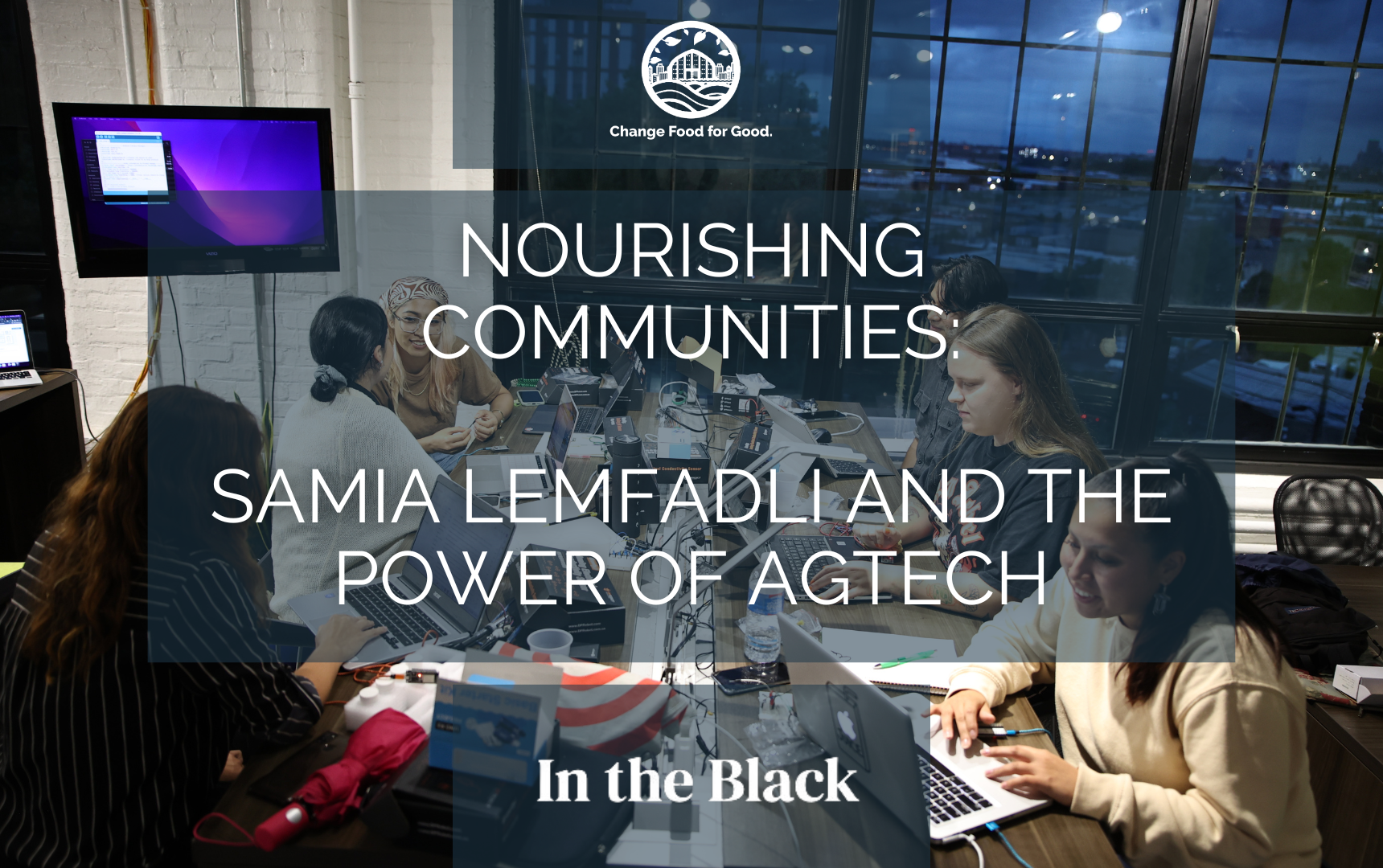 Samia Lemfadli in the Black Podcast